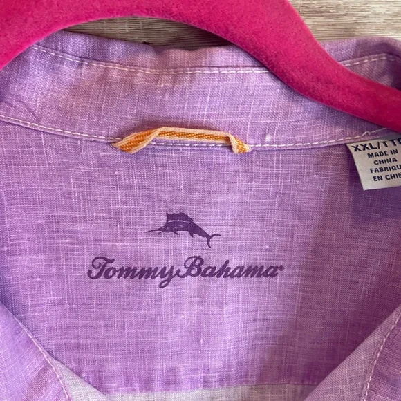 Tommy Bahama Purple Shirt - Picture 4 of 12